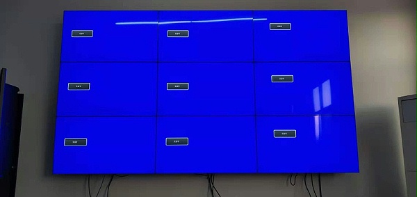 河南省沁润泽环保科技股份有限公司49寸3X3液晶拼接