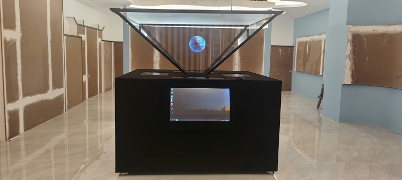3D全息影像技术走进中山市水环境监控中心打造数字化全息展示馆