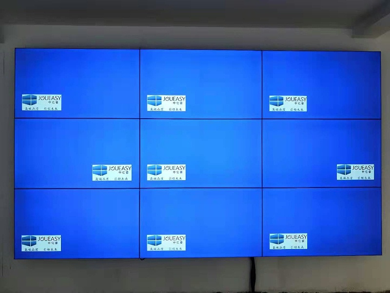 中亿睿9台拼接屏助力常州湖滨花园商业街打造数字化宣传展示系统平台
